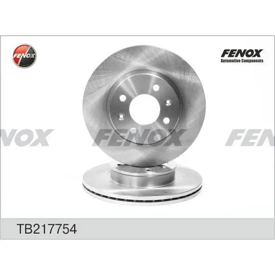 Диск тормозной HYUNDAI GETZ 1.1-1.6 02- с абс передний FENOX TB2