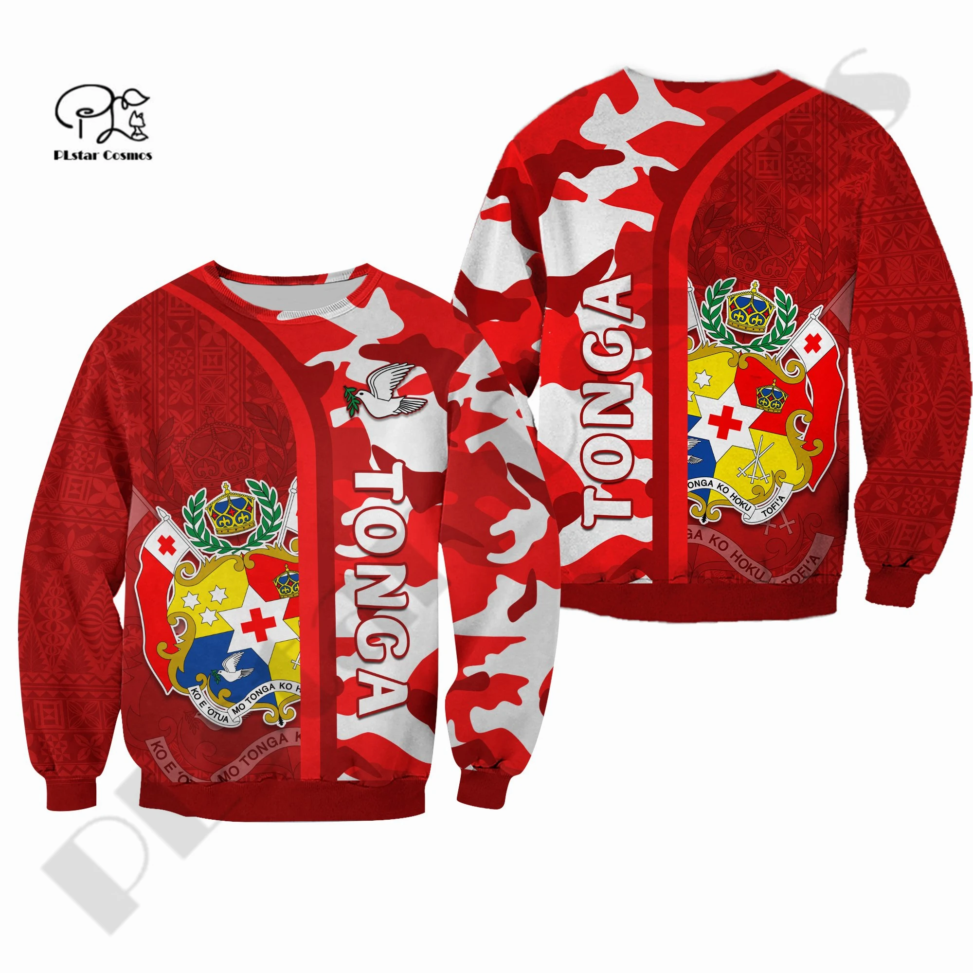 PLstar Cosmos 3Dprinted Newest Tattoo Tonga Tribal Art Harajuku Streetwear Pullover Unique Unisex Hoodies/Sweatshirt/Zip Style-2