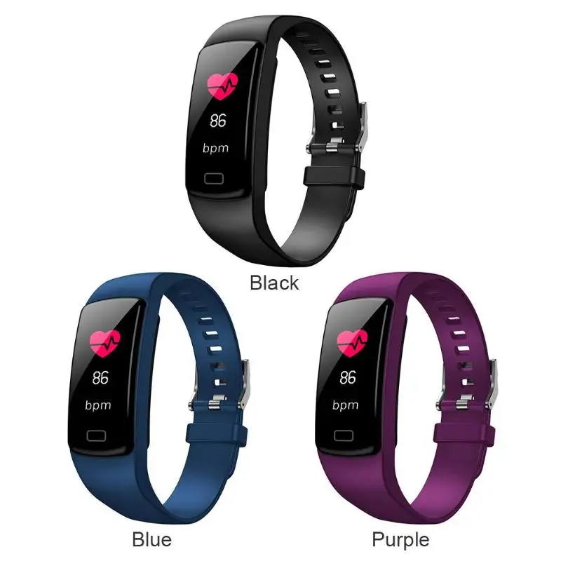 Y9 Smart Bracelet Heart Rate Monitor Fitness Tracker IP67 Waterproof Blood Oxygen Monitoring Sports Wristband Watch