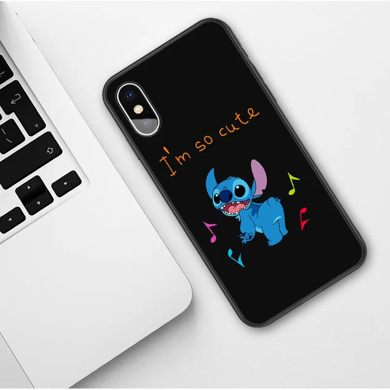 TPU Роскошный милый мягкий чехол с русалочкой для iPhone 6 S 8 7 6 S 7 8 Plus X XS Max XR чехол с рисунком стежка для iphone 11 Pro Max - Цвет: TPU