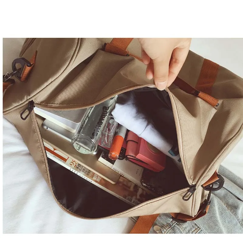 Мужские дорожные сумки водонепроницаемый чемодан на плечо Повседневная