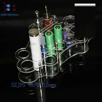

Electronic Cigarettes Storage rack display stand holder base for e-liquid 18650 21700 mods e cigarette organizer Storage box
