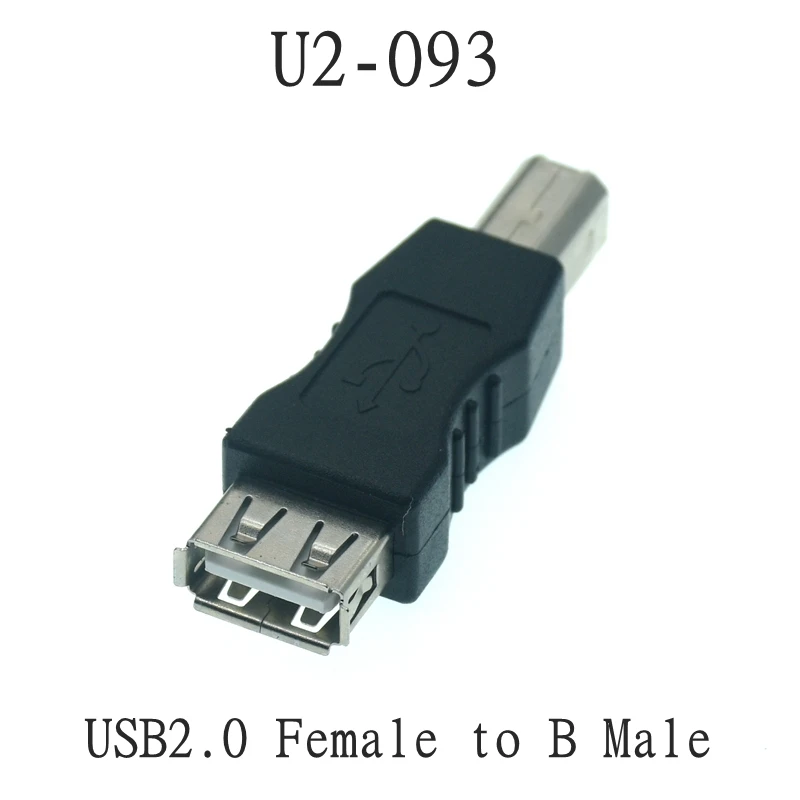 High Speed USB 2.0 type A Female to type B Male USB Printer Scanner Adapter data sync Coupler Converter Connector 