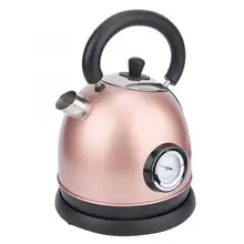 1800 Вт, 1,8 емкость, изолированный Электрический чайник, чайник из нержавеющей стали, чайник с дисплеем температуры, чайник ЕС 220
