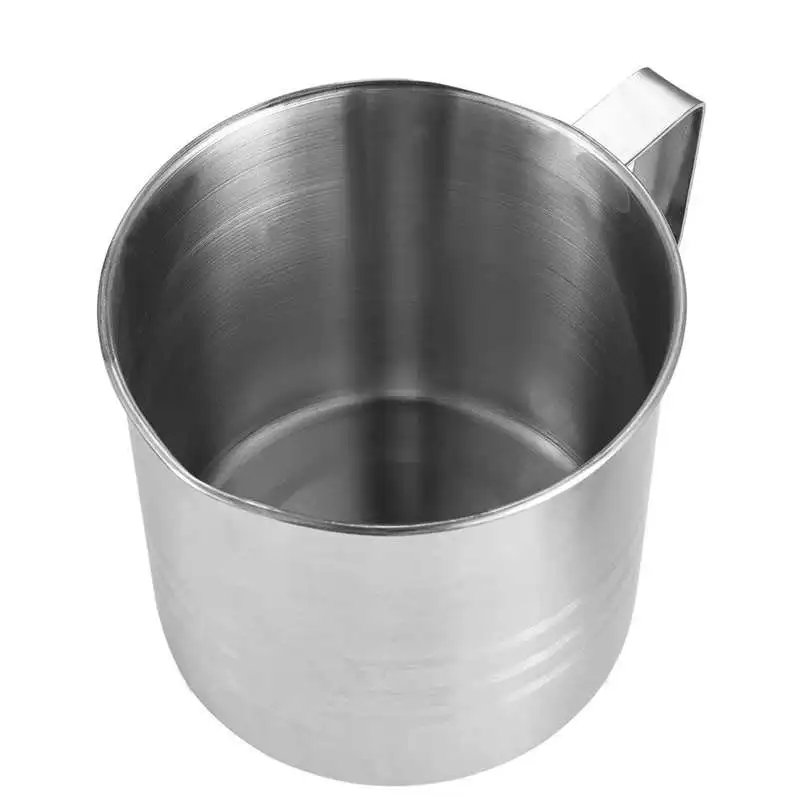 Oil Strainer Pot / Grease Can, 1.5 Quart Stainless Steel Oil Storage Can Container With Fine Mesh Strainer, Suitable For Storing