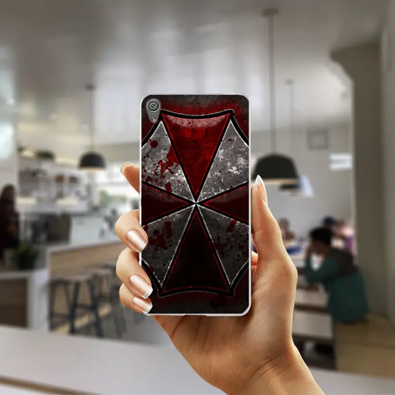 Мягкие ТПУ чехлы для мобильных телефонов с зонтиком для sony Xperia Z Z1 Z2 Z3 Z4 Z5 Compact Mini XA M2 M4 M5 E3 E5 T3 Coque Shell - Цвет: Picture 3