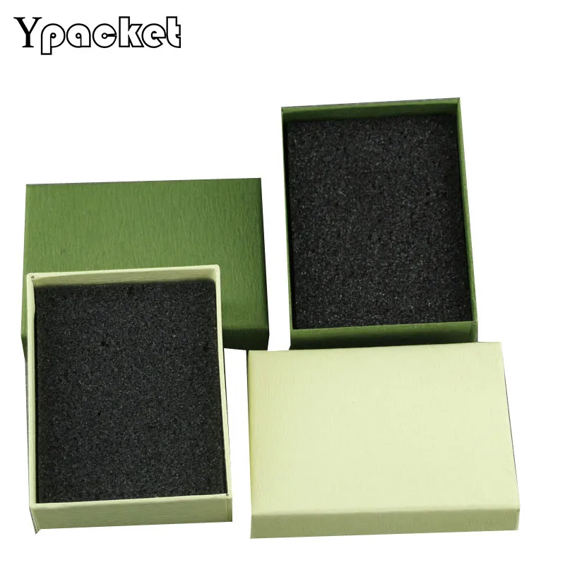 50 шт./лот цветной органайзер для ювелирных изделий коробка хранения колец серег