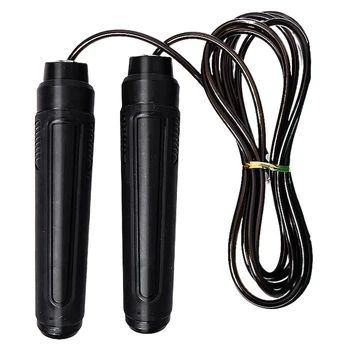 

Loss Weight Jump Rope Steel Wire Gym Adjustable Length Exercise Non Slip Bear Load Fitness Equipment Speed Training Portable