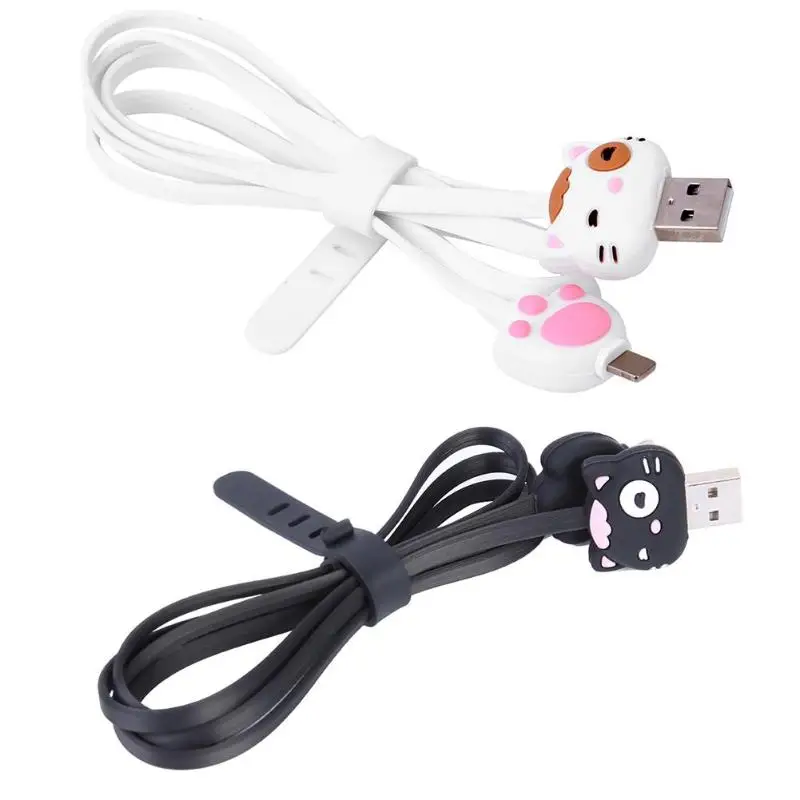 LOFTER мультфильм милый 8 Pin Зарядка через usb кабель 2.1A быстрое зарядное устройство передачи данных кабель провод линия для Мобильный телефон Apple