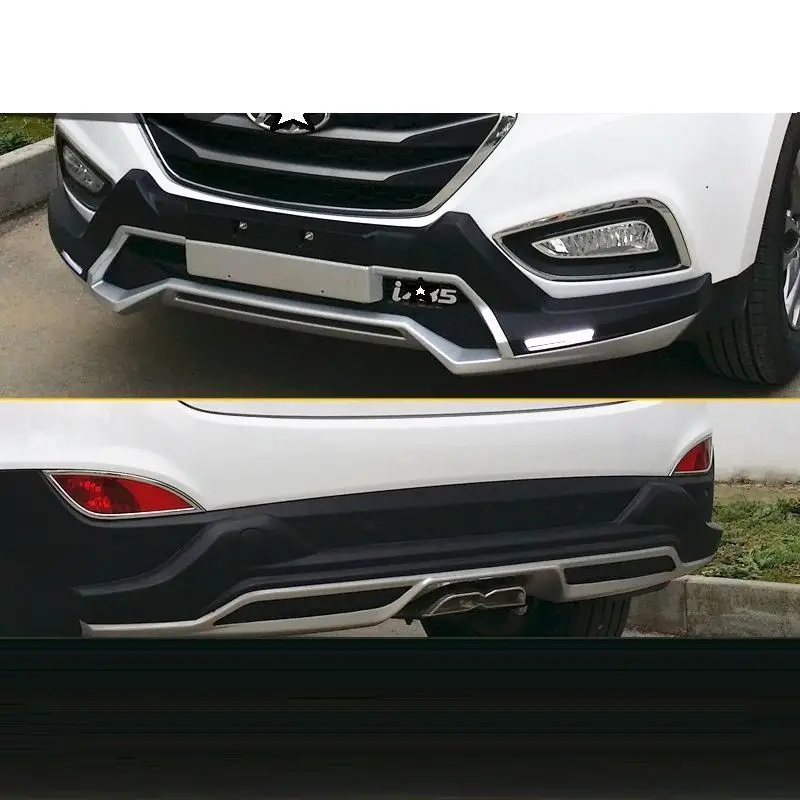 Авто Automovil модифицированный Стайлинг украшения Тюнинг автомобиля передняя губа задний диффузор бамперы 09 10 11 12 13 14 15 18 для hyundai IX35