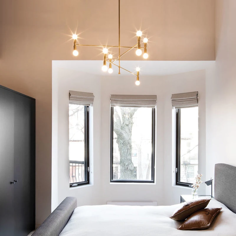 

nordic modern iron herringbone branch pendant light glass ball bubble living room restaurant bedroom bar hanging lighting e27