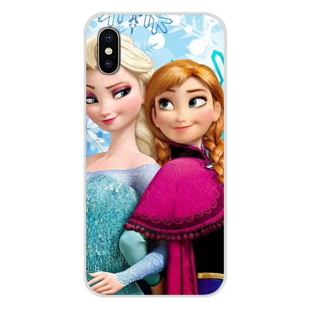images 8 Аксессуары чехол для телефона Принцесса Эльза Анна для Apple IPhone X XR XS 11Pro MAX 4S 5s 5C SE 6S 7 8 Plus ipod touch 5 6 - Цвет: images 8