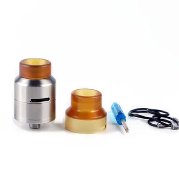 

Vazzling 24mm rda with Extra Cap for 510 thread vape mods/mech mod
