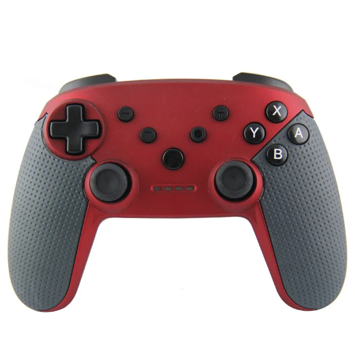 Замена Bluetooth беспроводной игровой контроллер для nintendo переключатель аксессуары с валом тела GA0179TS-GA0180TS - Цвет: Black red
