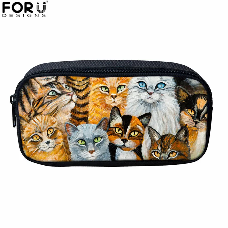 FORUDESIGNS/Дети Ясельного возраста, школьный рюкзак для девочек с героями мультфильмов, с принтом в виде кота розовый книга кавайи сумки для Начальная школа для детского сада, дошкольные наборы сумок для школы - Цвет: Z5028K