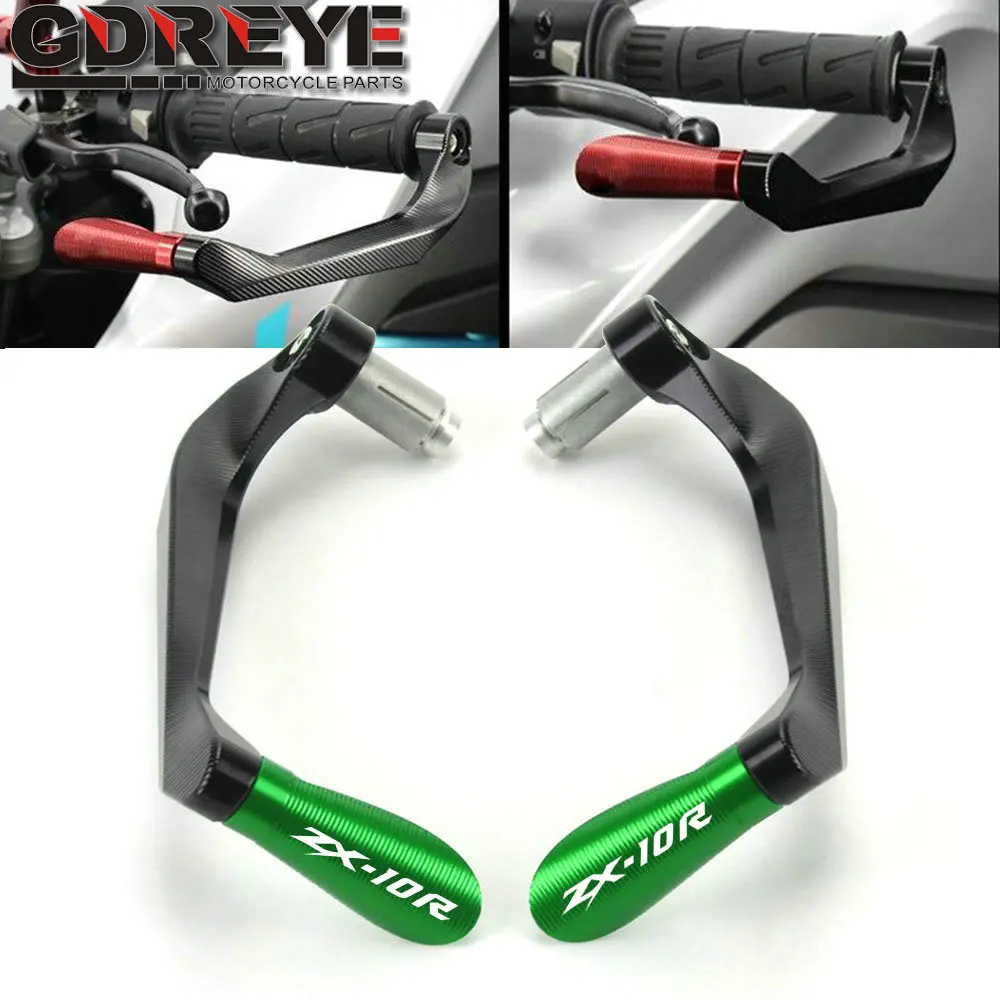For KAWASAKI ZX-10R ZX10R ZX 10R Motorcycle Universal CNC Handlebar Grips Guard Brake Clutch Levers Protector |