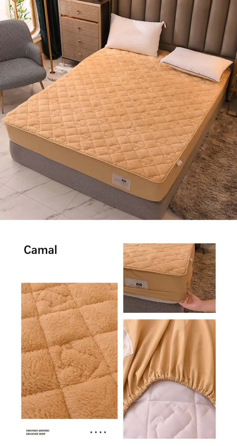 cama de pelúcia capa protetora personalizado capa de cama