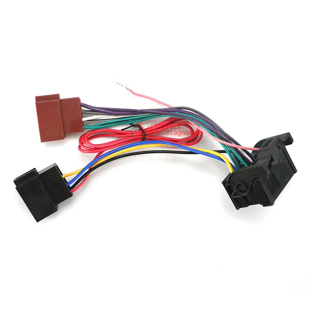 ISO Arnés De Cableado Conector Adaptador Telar Plomo de Radio Estéreo para Citroen C4