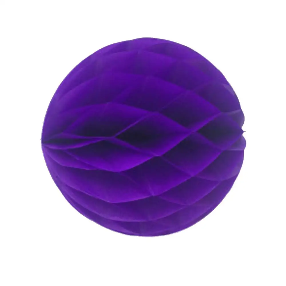 Dark Purple 20 шт. бумажные сотовые шары фестиваль декоративный фонарь Круглый Китайский бумажный фонарь Висячие Шаровые фонари - Цвет: Dark Purple