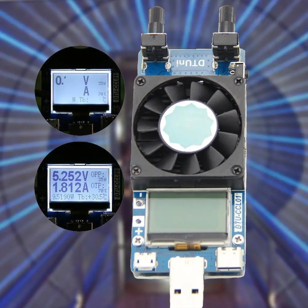 0.2а-3A ЖК-USB электронный модуль загрузки ток устойчивый аккумулятор тестер