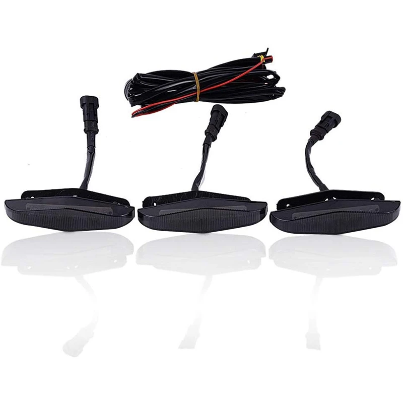 3Pcs Led Grille Running Lamps Front Bumper Hood Light for TOYOTA 4Runner 2014-2019 | Автомобили и мотоциклы