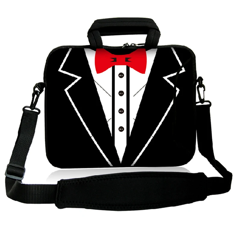 Capa Para портфель для ноутбука 1" 12" 1" 14 15 17" для ноутбука Chromebook портфель на плечо из неопрена водонепроницаемая сумка - Цвет: 637