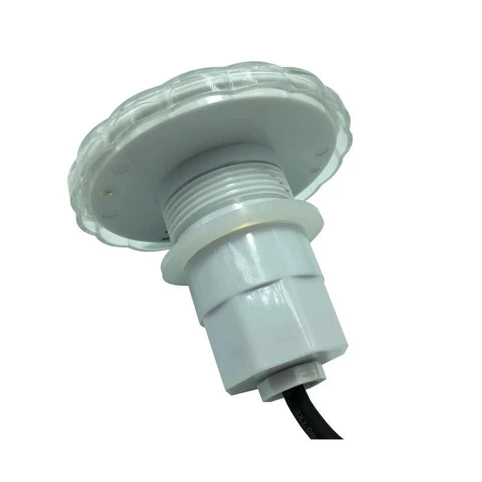 KWODE Lamp, zwembadspot, RGB, meerkleurig, 30 W, dompelbaar, IP68 waterdicht, met afstandsbediening, voor zwembad, decoratie, feest, festival, fontein [AC/DC 12 V A