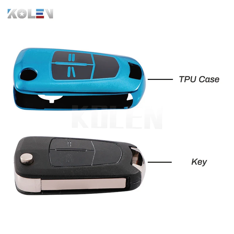 TPU Car Smart Key Case Cover Shell Fob per auahxall Opel Astra H Corsa D Insignia Vectra Zafira Signum Protector Bag accessori - H33dc35ef8cfd40eba79f6b8a7352f4e2s