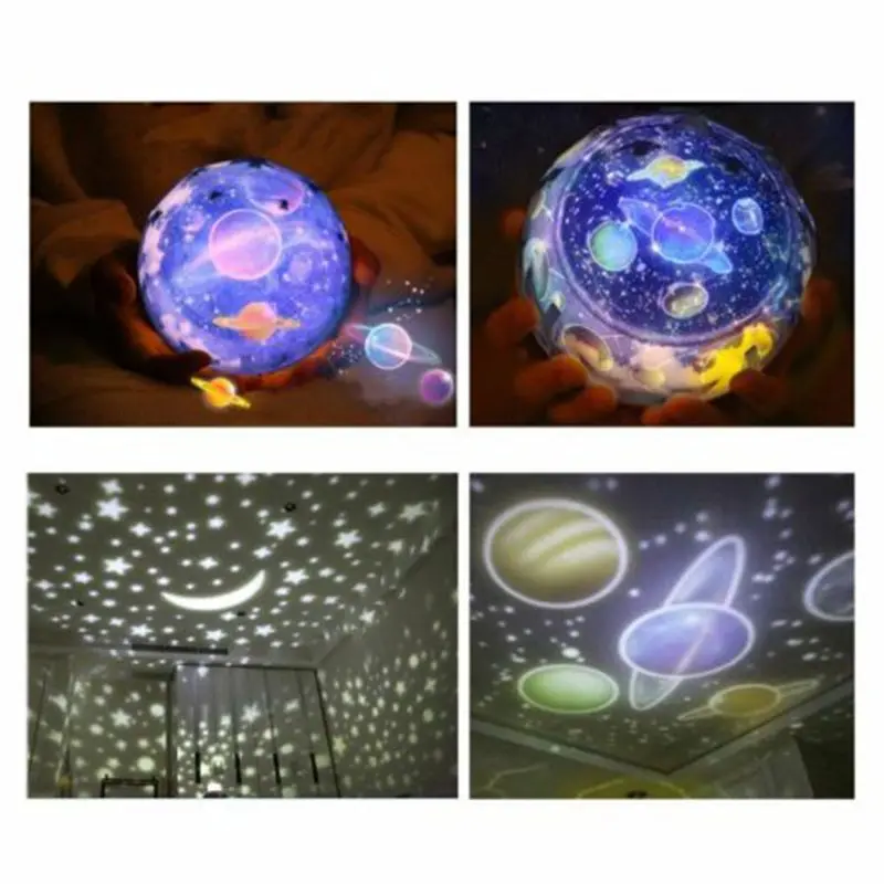 

LED Rotating Night Light Projector Starry Sky Star Master Children Kids Sleep Romantic LED USB Projector Lamp Gifts Dropshipping