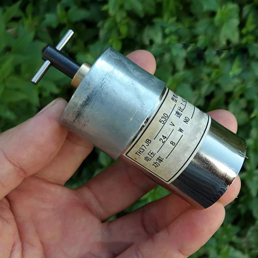 Все стальные шестерни микро мотор DC24V 138 об/мин 38MA шестерни ed мотор большое снижение крутящего момента соотношение 1:43 электрическое оборудование