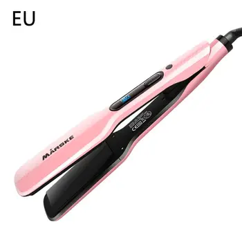 

Professional Blue Screen Digital Display Hair Straightener Flat Iron Ceramic Electric Splint Negative Ion Hair Straightener Dual