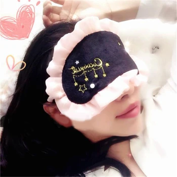 

Elegant Velvet Eye Mask Sleep Eyemask Sleep Eyeshade Sweet Eye Mask For Home Travel Goggles Sleep Nap High Quality