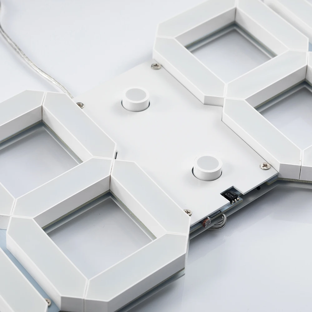 Цифровые светодиодсветодиодный настенные 3d часы большой таймер обратного