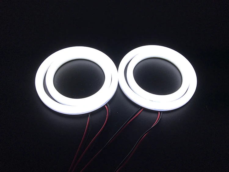 HochiTech Eexcellent молочно-белый Хлопковый чехол SMD angel eyes halo Кольцо Комплект дневного света DRL для acura tsx 2009-2012