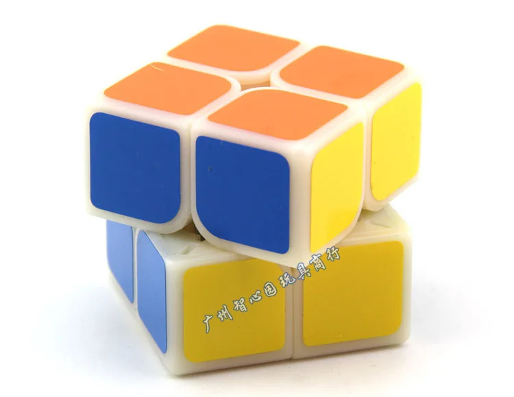 Вечерние является shi Шуан второго заказа Magic Cube 55 мм Клей Бумага-основной Цвет игра 2-заказ гладкой Стразы «Кубик Рубика» Детская образования