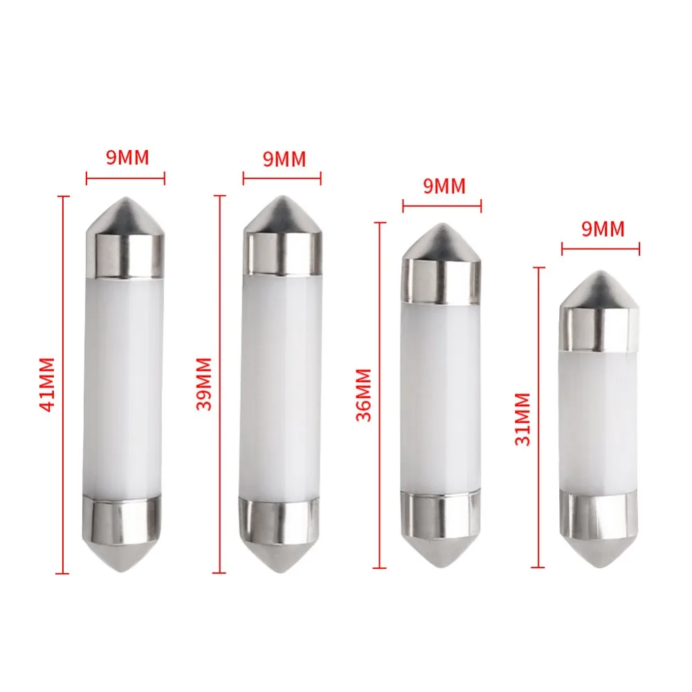 Festoon Bulb Size Chart