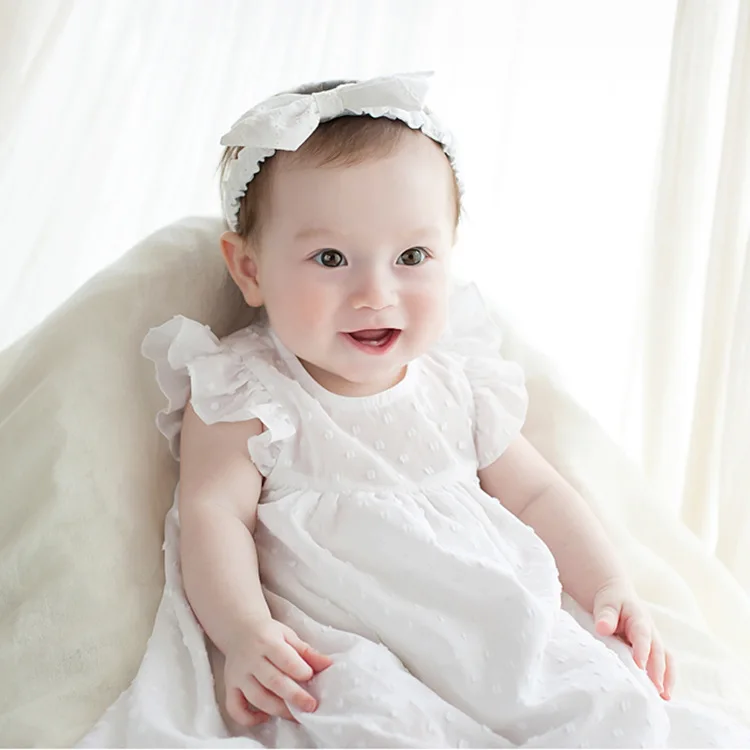 

New Baby Clothes Summer Full Moon Hundred Days Princess Lace Romper One Piece 0-12 Months