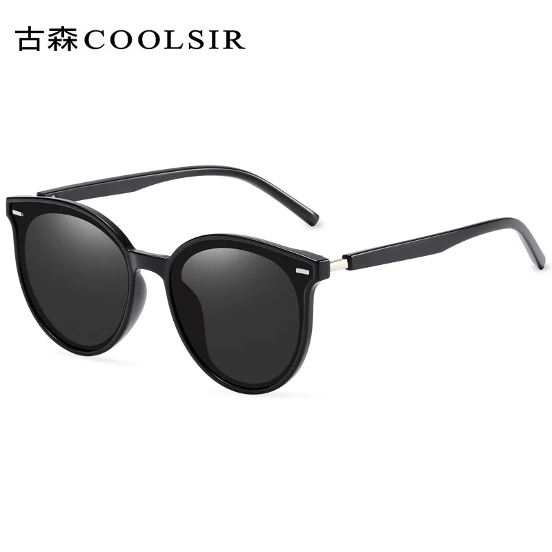 COOLSIR Модные женские солнцезащитные очки 2020 новинка большая оправа, черные солнцезащитные очки с защитой от ультрафиолета, поляризованные очки для женщин 8911|Женские солнцезащитные очки| | АлиЭкспресс