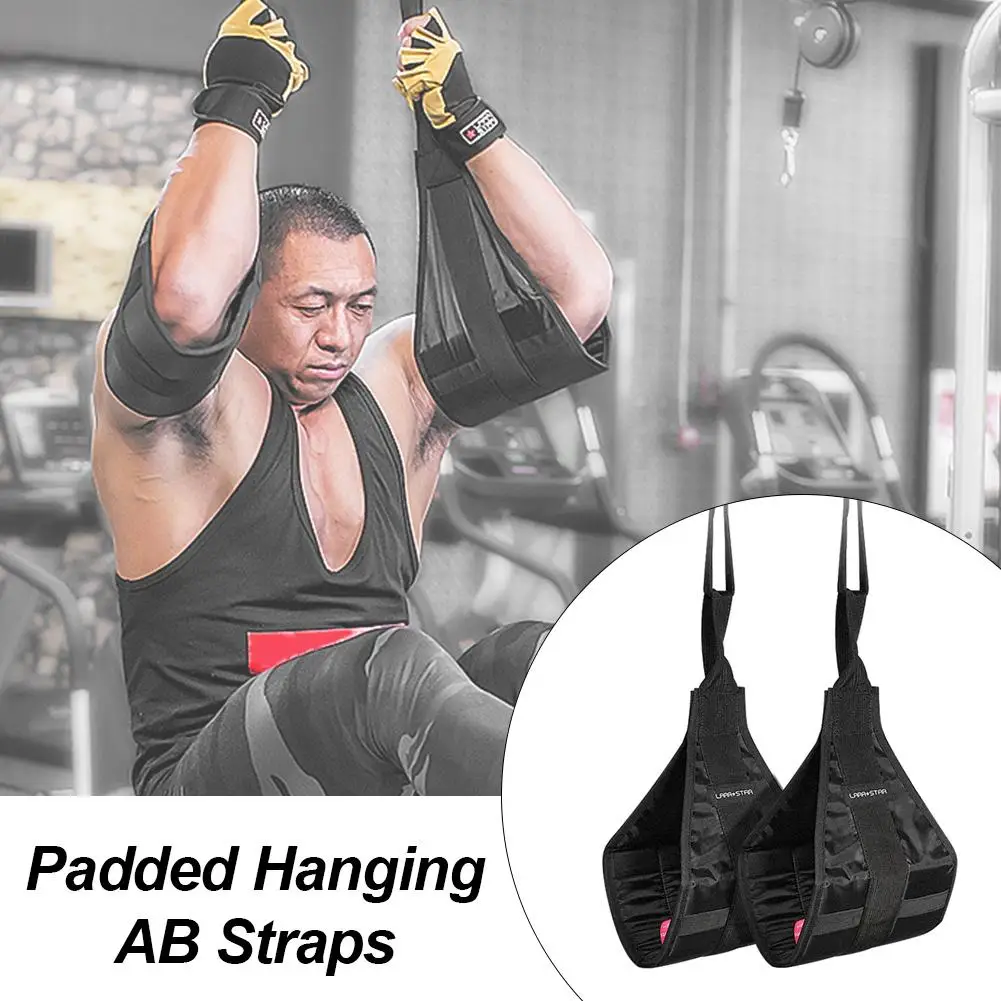 2pcs Sling Straps Abdominal Training Belt Home Gym Hanging Support Equi B 