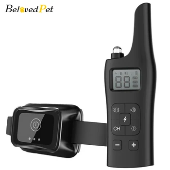 

2020 Dog Training Collar&Remote Control Newcoming Update LED Light Pet Training Remote Control Waterproof Smooth Display Screen