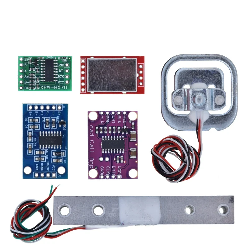 Wägezelle 1KG 5KG 10KG 20KG HX711 AD Modul Gewichtssensor Elektronische Waage Aluminiumlegierung Wägedrucksensor für Arduino – Detail 27