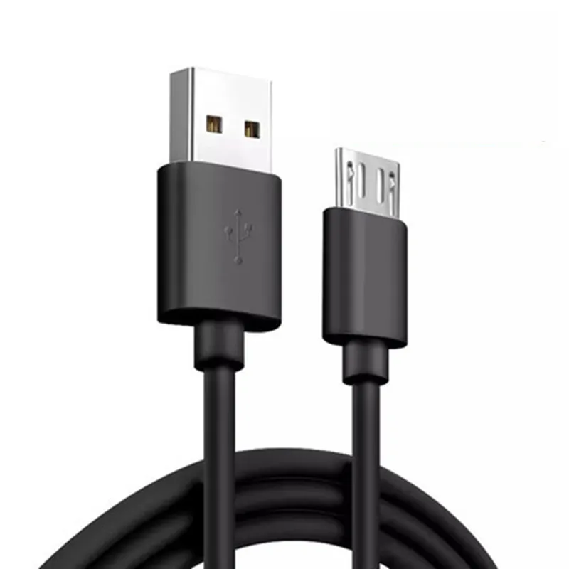 Микро кабель для htc One M7 M8 M8S M9 Plus Mini 2 E8 E9 E9+ MAX ME S S9 X9 X10 A9 A9S USB кабель для зарядки и зарядки телефона - Цвет: black