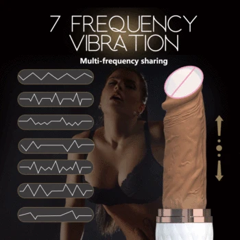 Automatic Telescopic Big Dildo G-Post Female Masturbator Vibrator Pumping Gun Sex Machine Realistic Penis Big Dick Adult Sex Toy 3