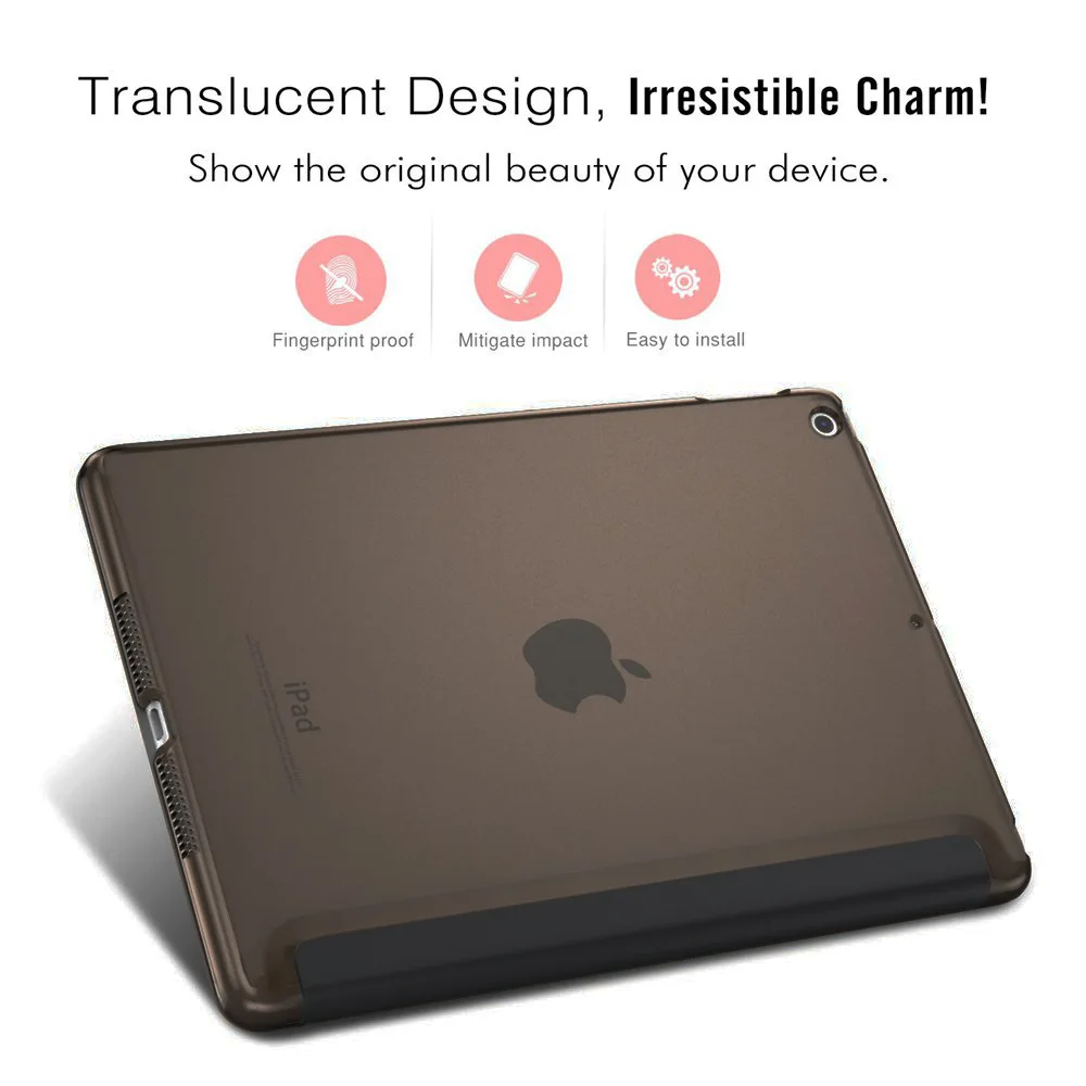 Чехол-книжка с подставкой для Apple iPad 6 iPad6 A1893 A1954 9,7 дюймов LTE wifi из искусственной кожи Магнитный чехол с функцией автоматического пробуждения/сна Smart Cover