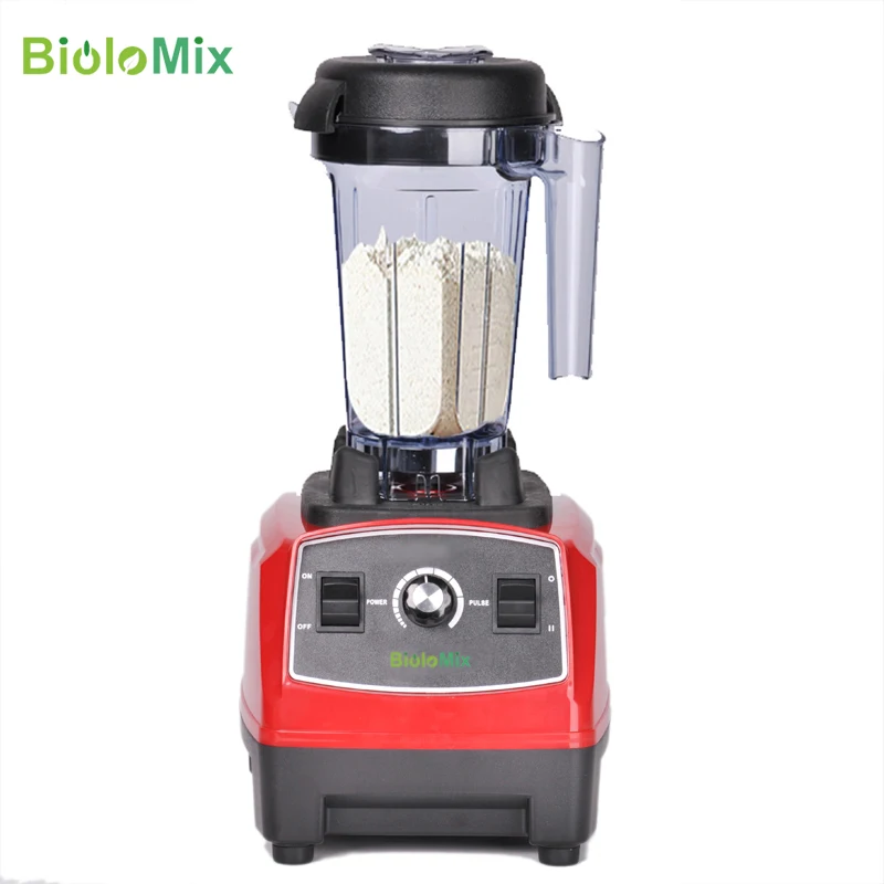 New BPA Free 3HP 2200W Heavy Duty Commercial Grade Blender Mixer Juicer High Power Food Processor Ice Smoothie Bar Fruit Blender