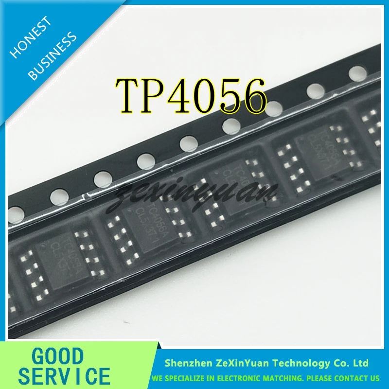 100 шт.-500 шт. TP4056 4056 лапками углублением SOP-8 4056E TC4056 4056A линейный литий-ионный аккумулятор Чип зарядного устройства