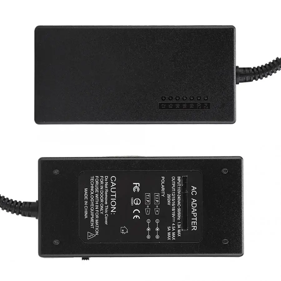 96 Вт AC/DC 12V~ 24V Выход Универсальный адаптор для портативного компьютера с переходом от 8-pin Питание адаптер переменного тока 100-240V адаптер питания для ноутбука