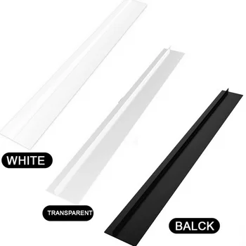 

21 inch Silicone Stove Counter Gap Filler Sealing Spills Gap Fillers Easy Clean Gaps Cover Kitchen Home Tools Supplies Black