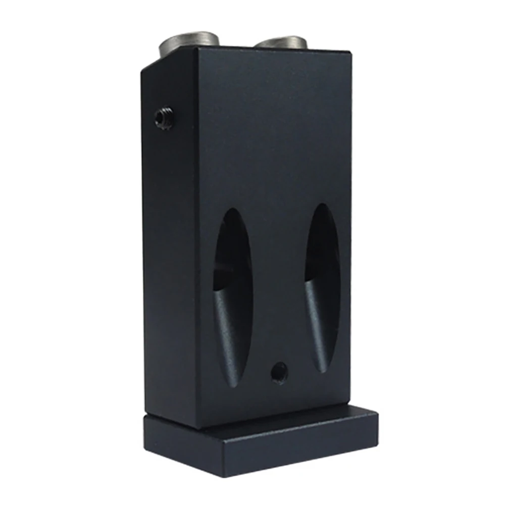 

Aluminium alloy Oblique Punch locator Woodworking Tool Drilling Tools Wood Working Precise Self Centering Dowelling Jig