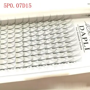 

12 lines 0.05/0.07mm premade fan eyelash extensions Bonded Premade small fans 3d/4d/5d/6d Eyelashes Pre made Volume пучки ресниц